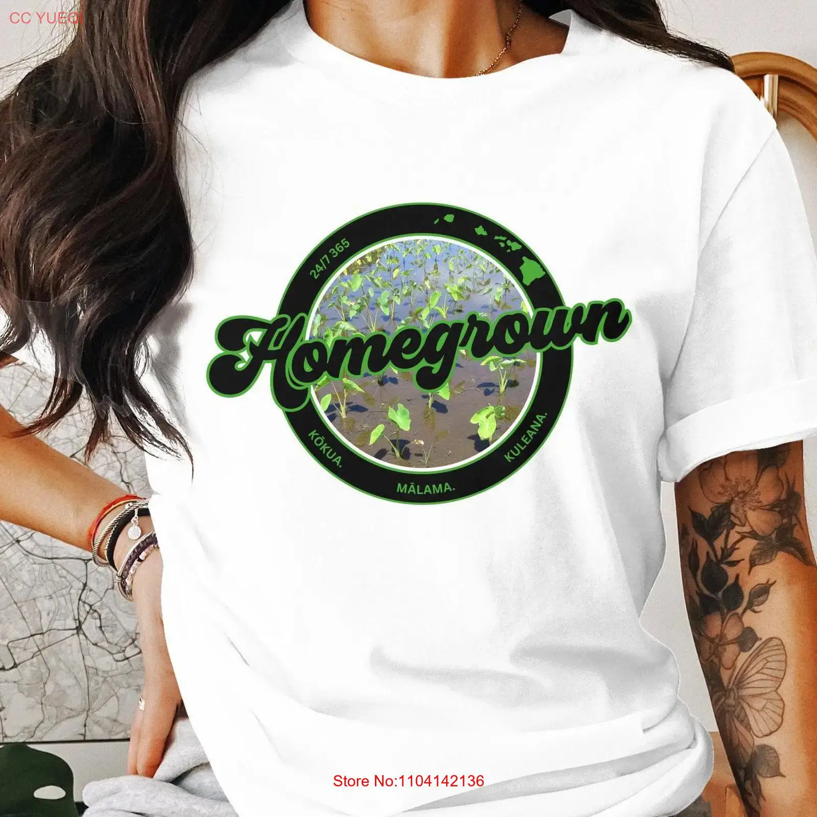 Hawaii Homegrown Logo T Shirt  - Sustainable Living Usa review and price