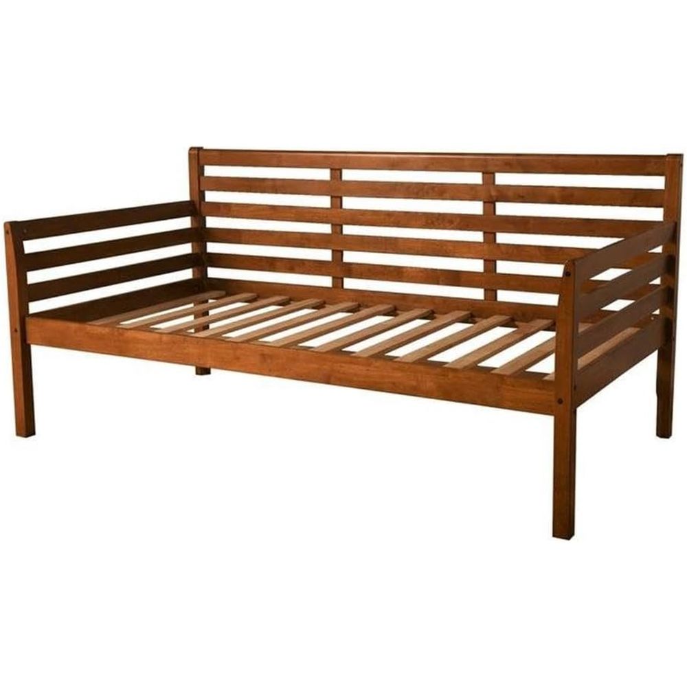 Twin Daybed in Medium Brown, S - Sustainable Living Usa review and price